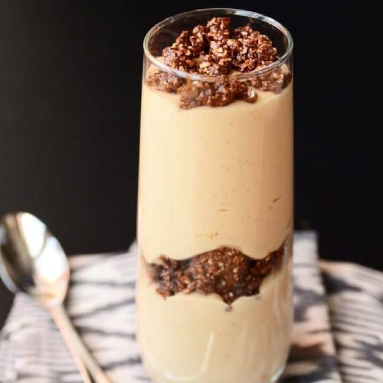 Peanut Butter – Chocolate Pudding Parfaits