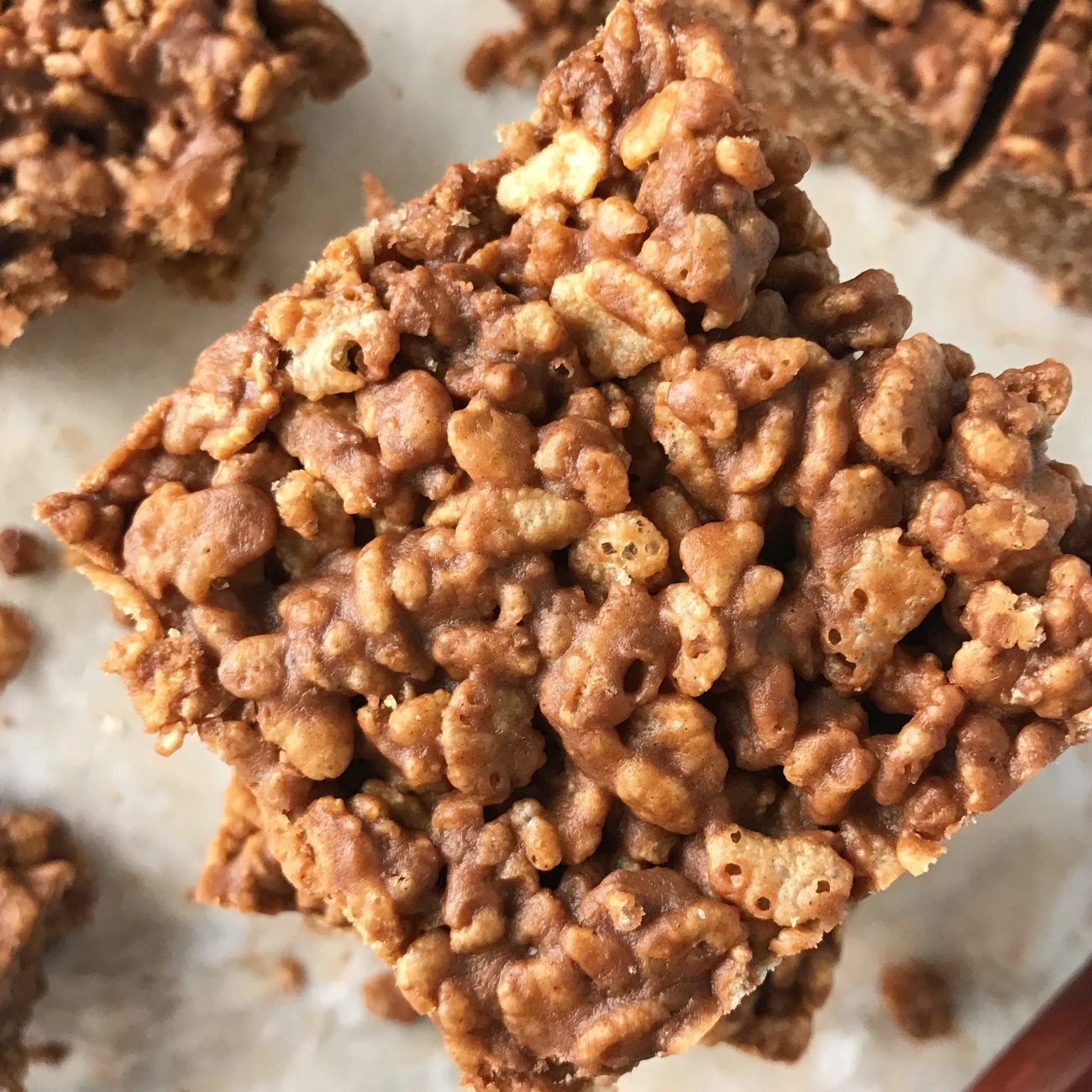 Peanut Butter Chocolate Rice Krispie Treats