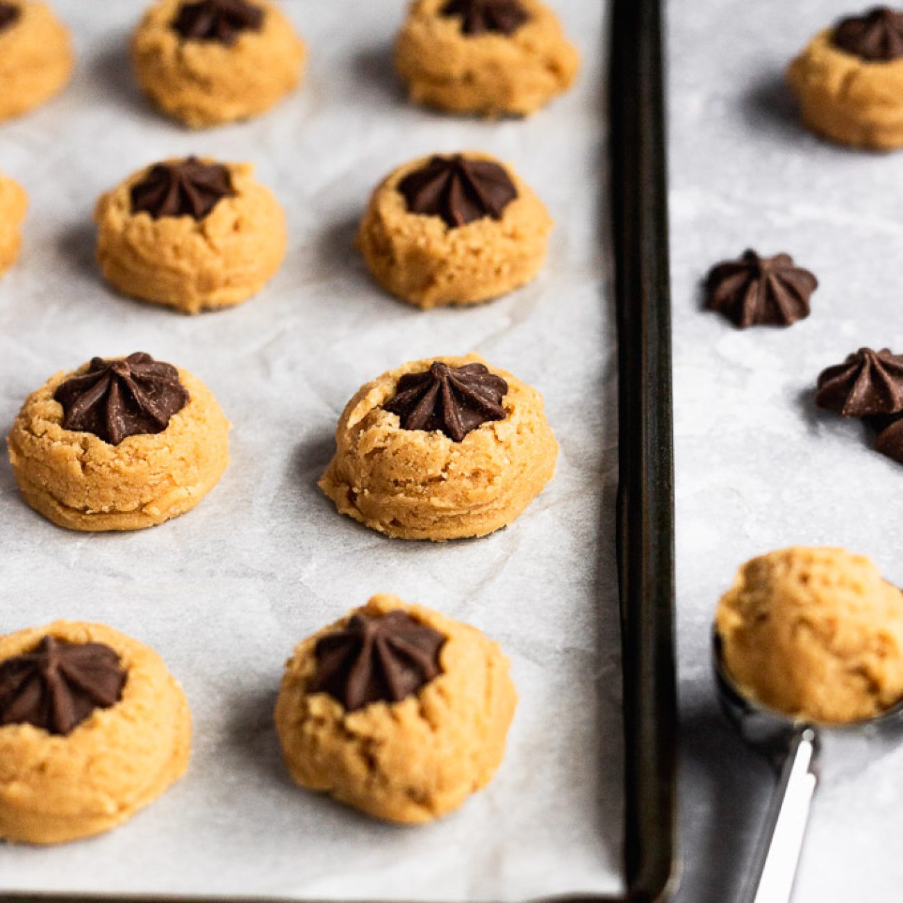 Peanut Butter Chocolate Stars