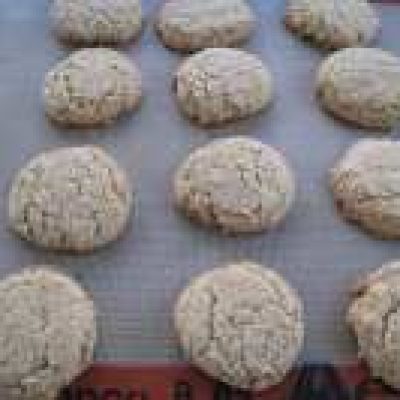 Peanut Butter Oat Bran Cookies