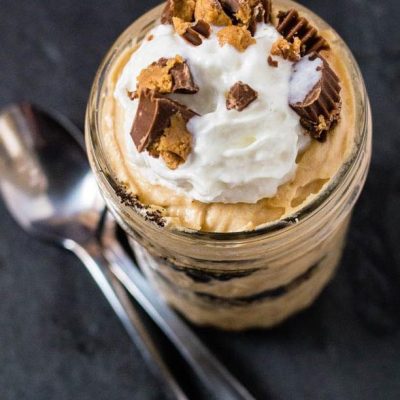 Peanut Chocolate Parfait Dessert