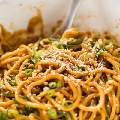 Peanut Sesame Noodles