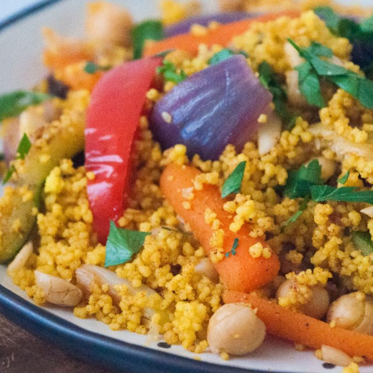 Pearl Israeli Couscous With Garam Masala