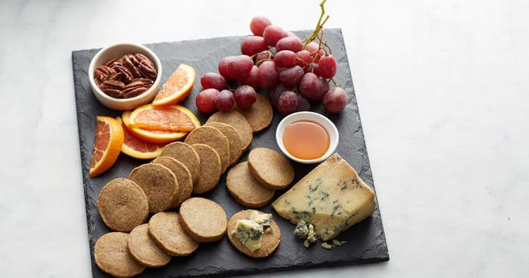 Pecan Blue Cheese Crackers