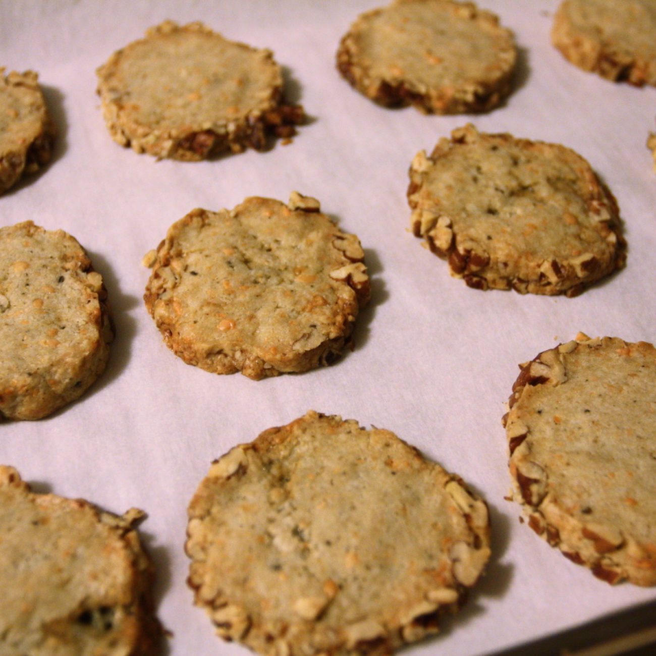 Pecan-Cheese Biscuits