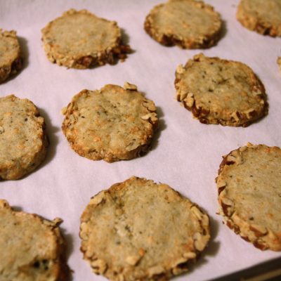 Pecan-Cheese Biscuits