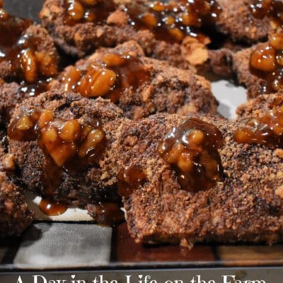 Pecan Chicken With Maple Pecan Sauce