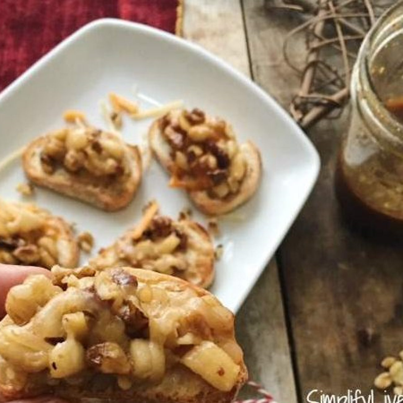 Pecan Havarti Quesadilla With Pear Preserves