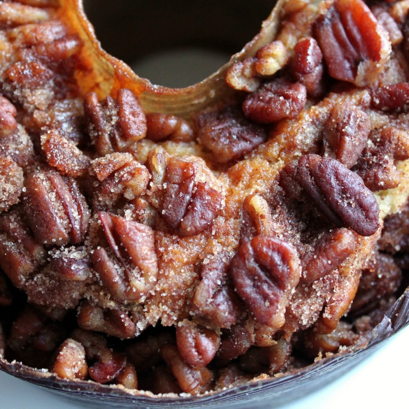 Pecan Sour Cream Coffee Cake