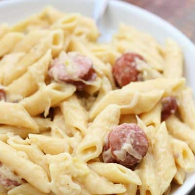 Penne Sausage And Ham Casserole