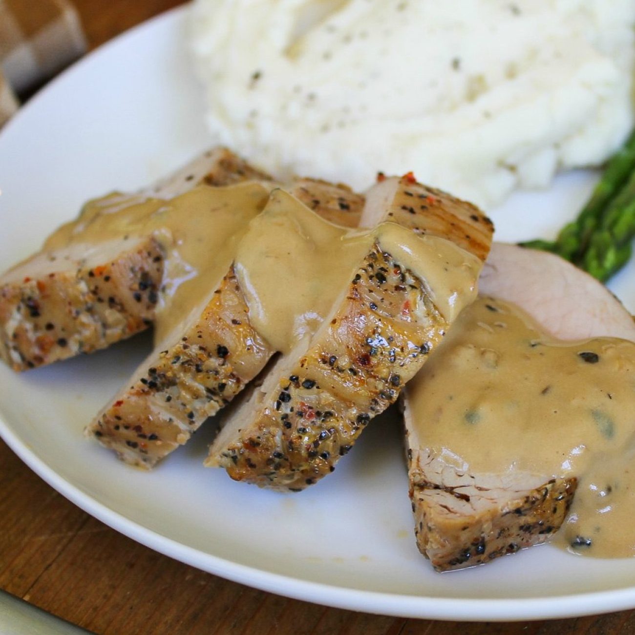 Peppercorn Pork Tenderloin