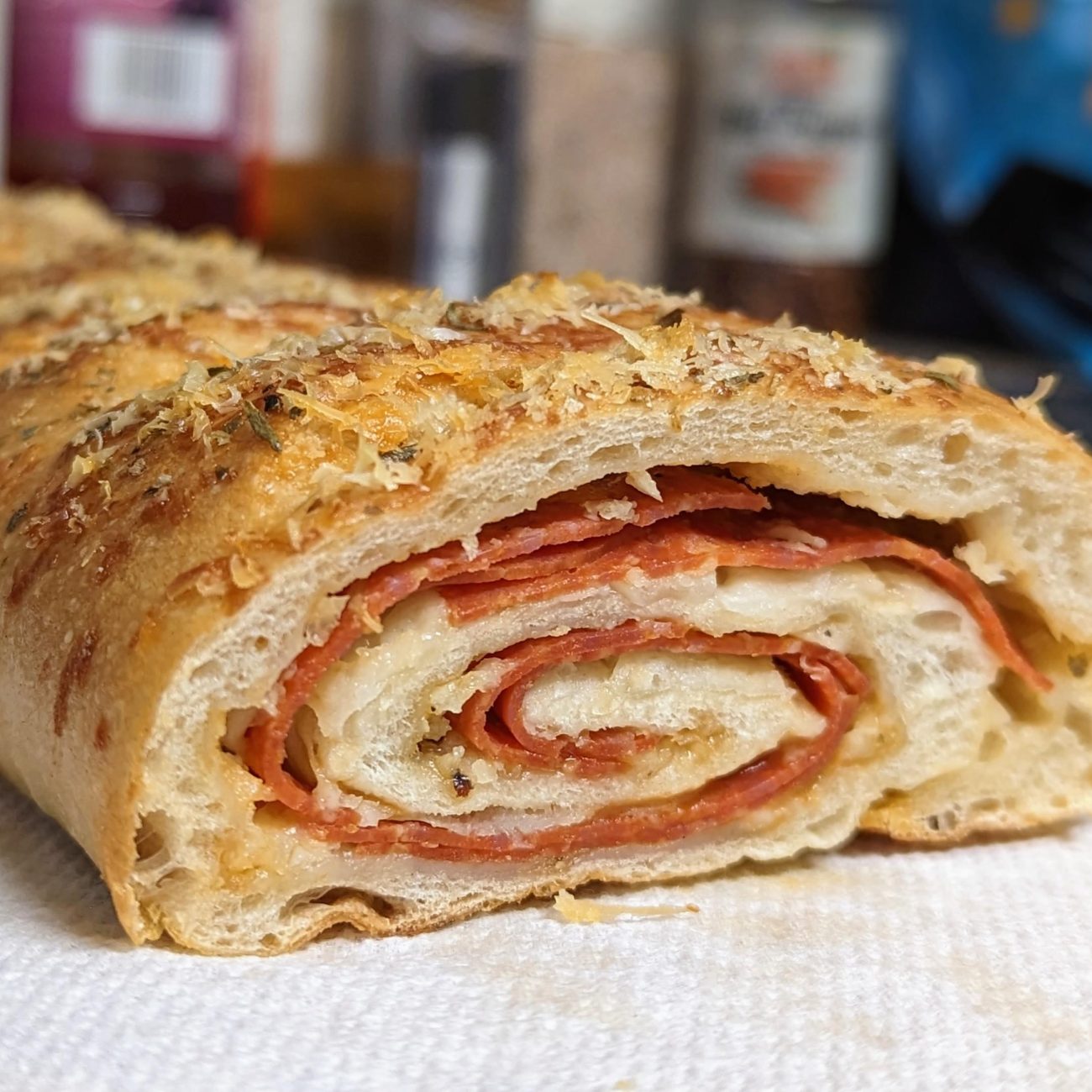 Pepperoni Stromboli Pepperoni