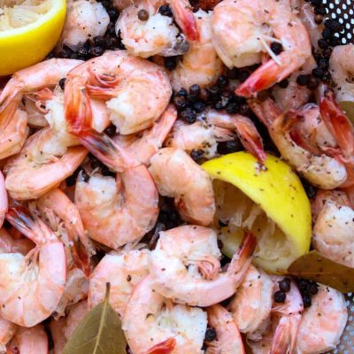 Perfect Boiled Shrimp