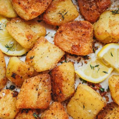 Perfectly Crispy Double-Baked Potatoes Recipe