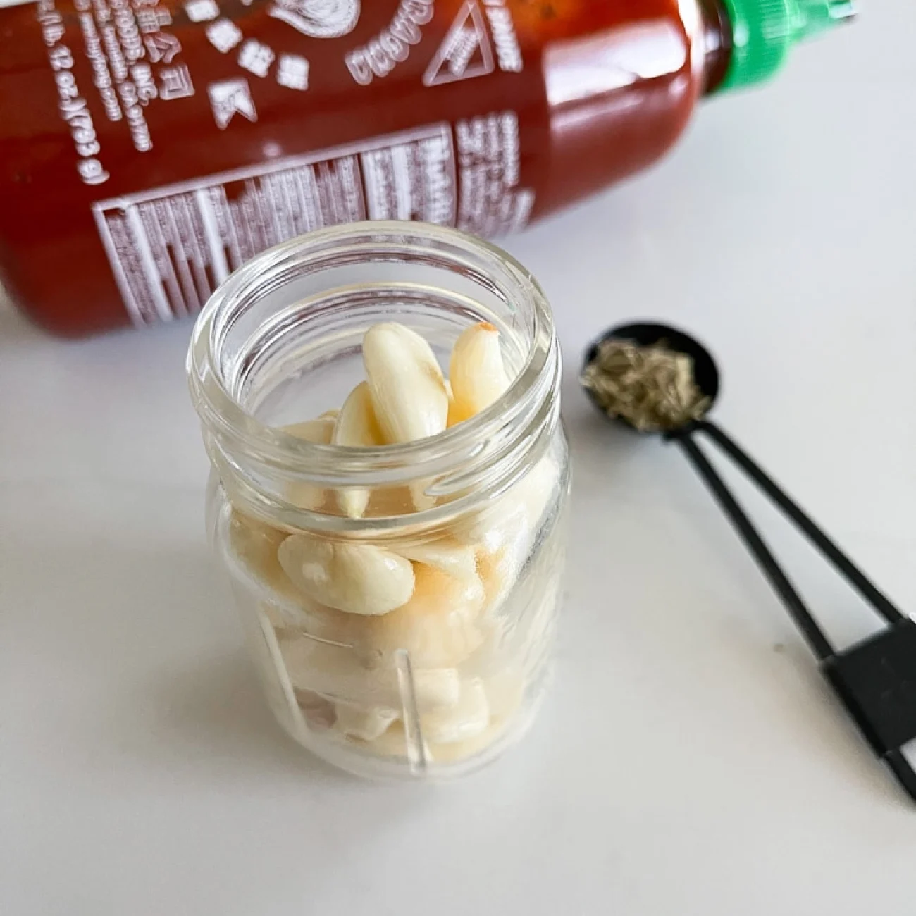 Pickled Garlic With Hot Pepper