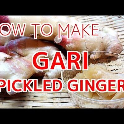 Pickled Ginger Gari