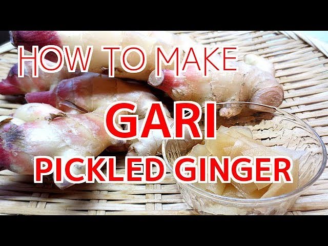 Pickled Ginger Gari