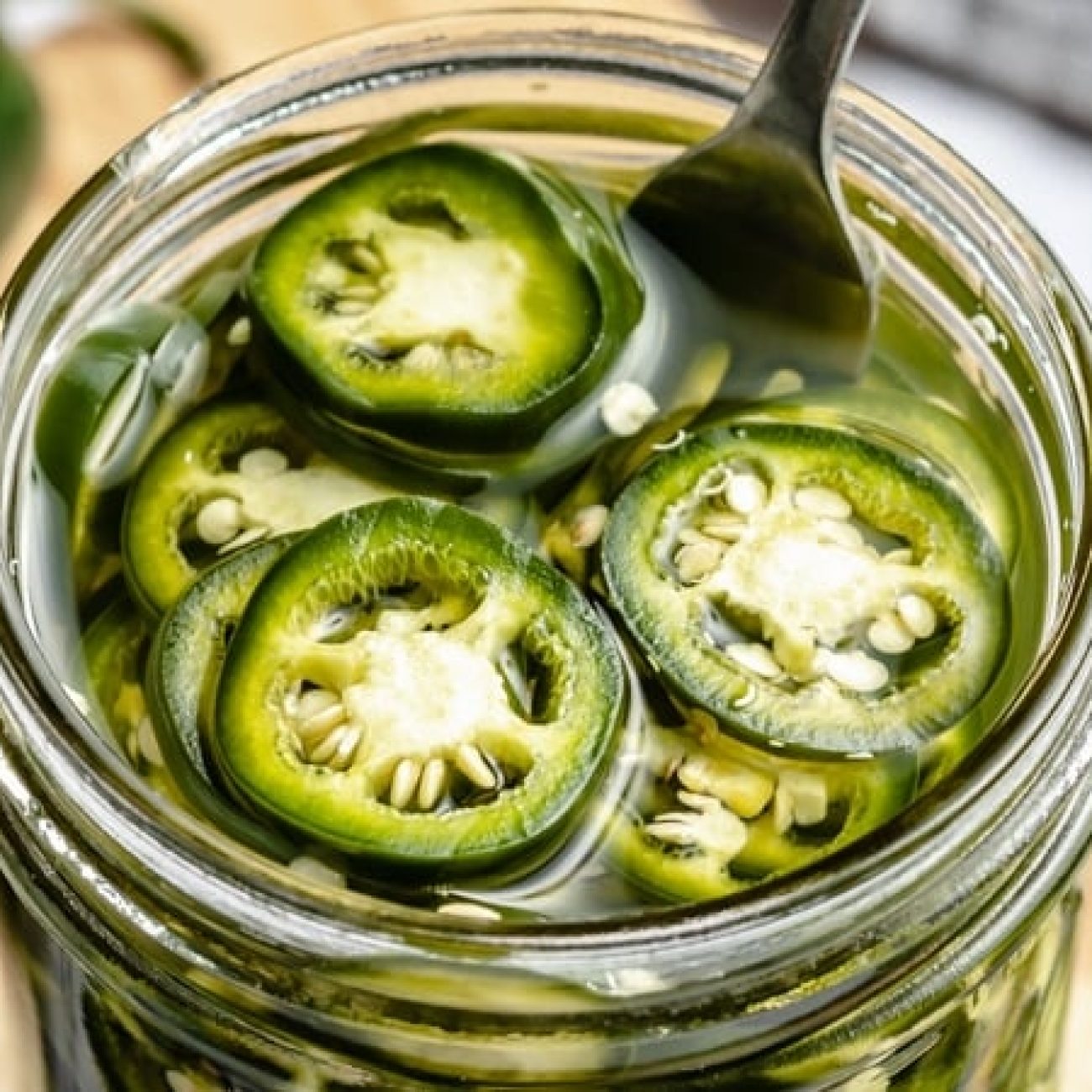 Pickled Hot Jalapeno Peppers