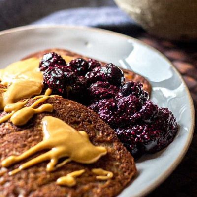 Pikelets With Berries