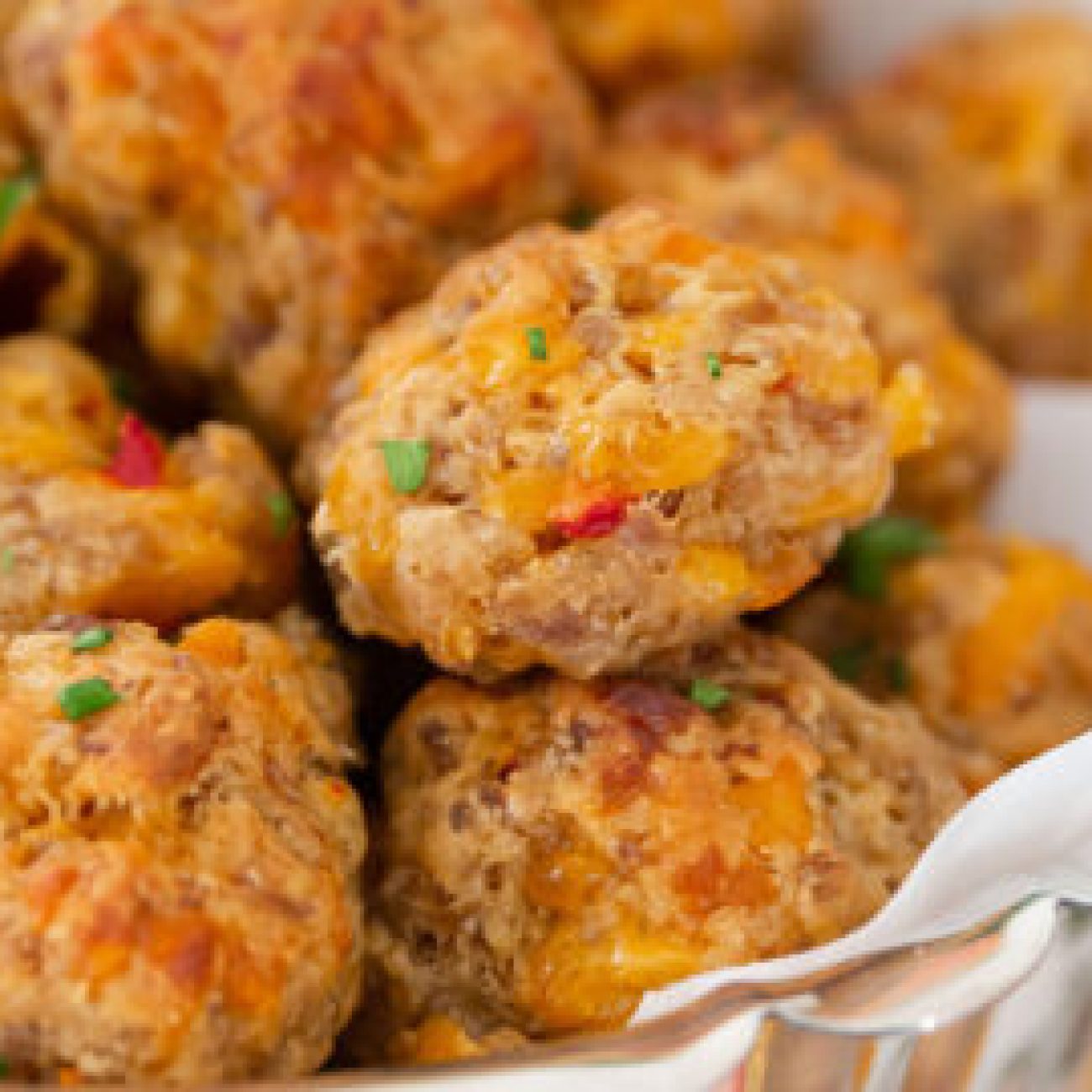 Pimiento Sausage Balls