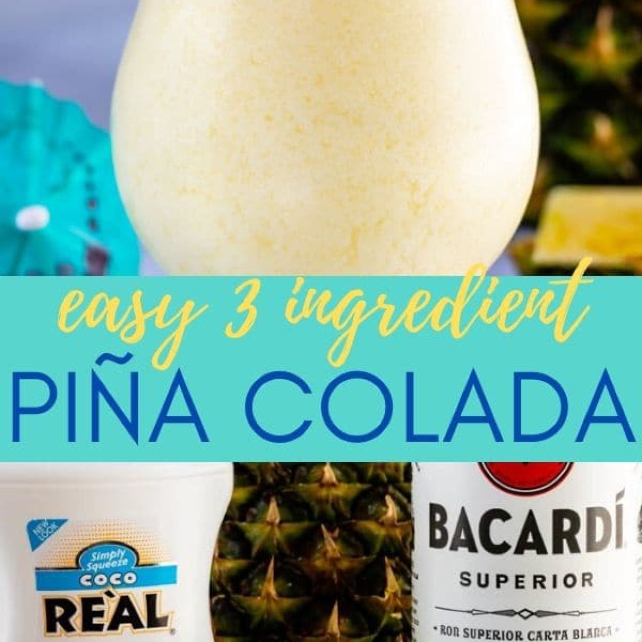 Pina Colada Drink Low Calorie High