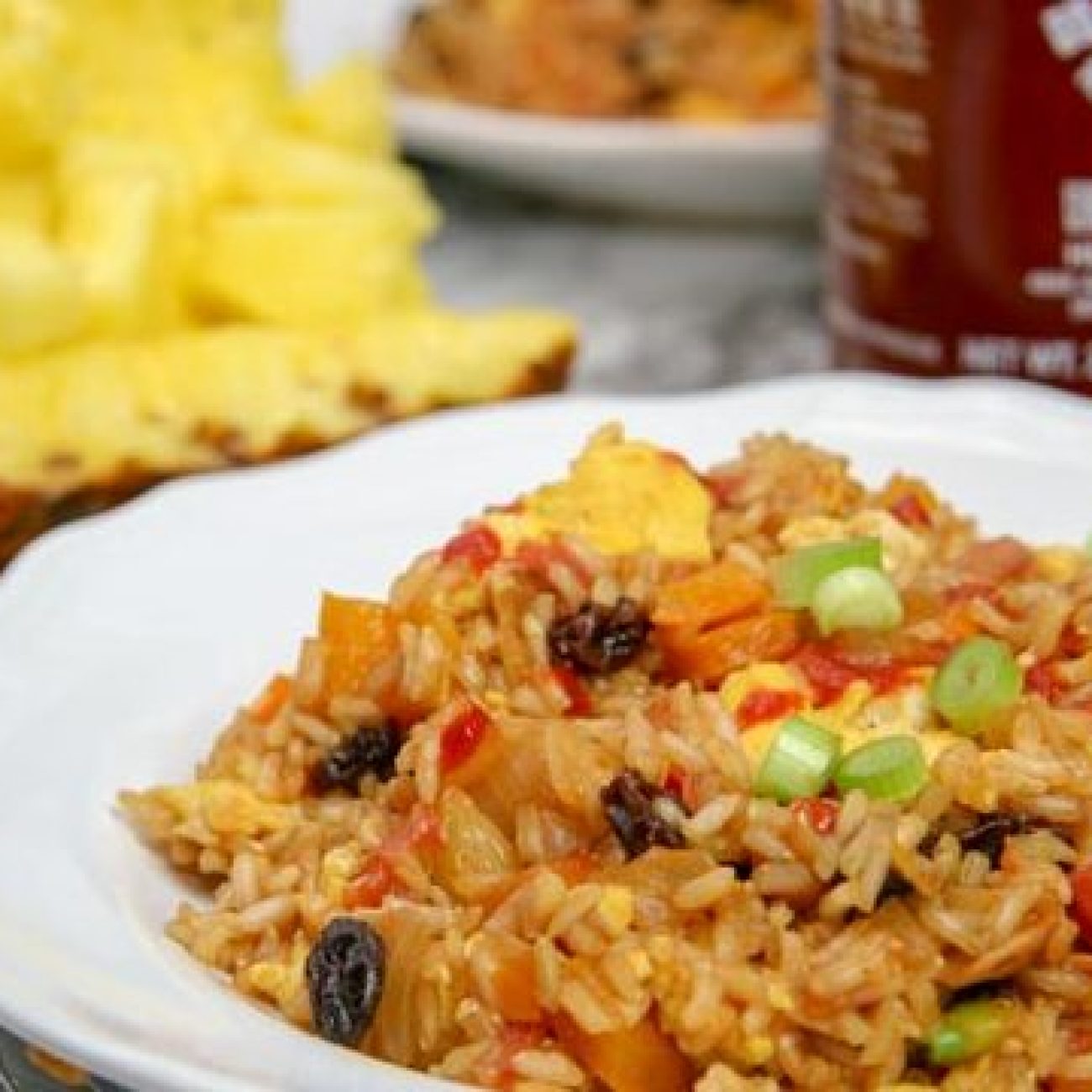 Pina Colada Thai Fried Rice