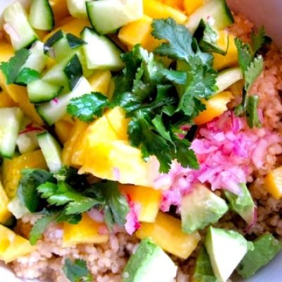 Pineapple And Quinoa Salsa