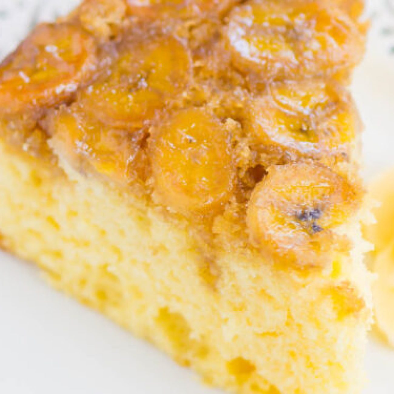 Pineapple- Banana Upside- Down Cake