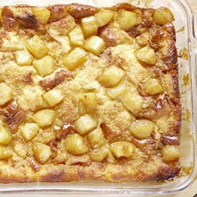 Pineapple Bread Pudding