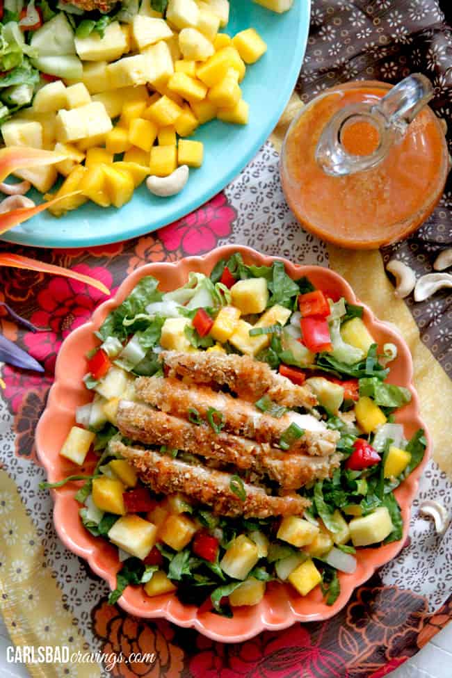 Pineapple Cashew Salad