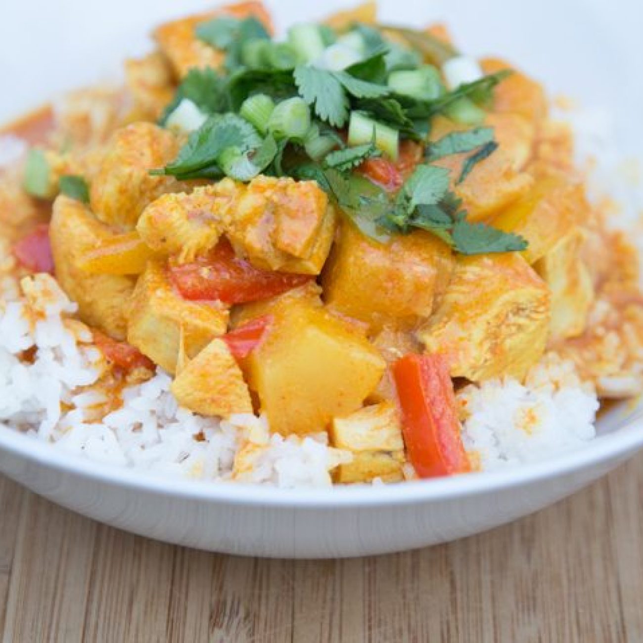 Pineapple Coconut Chicken Curry