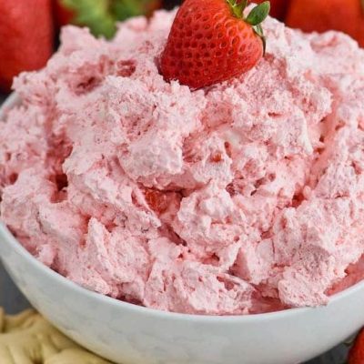 Pink Fluff Fruit Dip