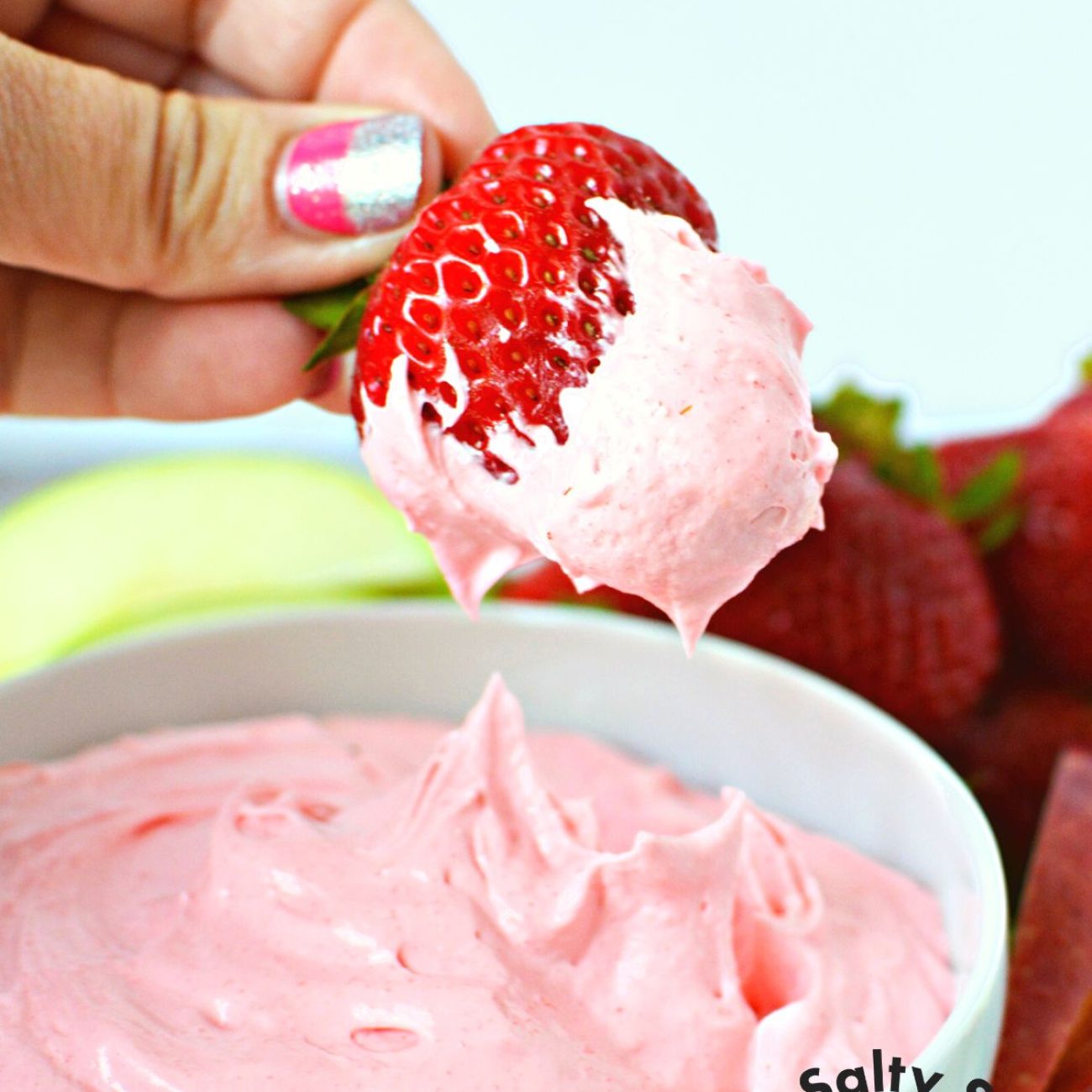 Pink Fruit Dip