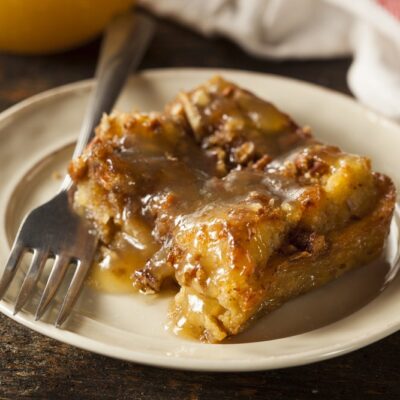 Pirates Bounty Bread Pudding