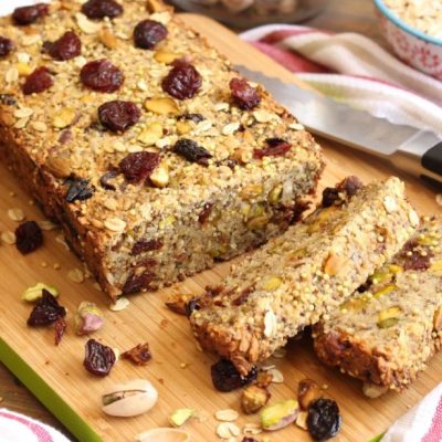 Pistachio Cherry Bread