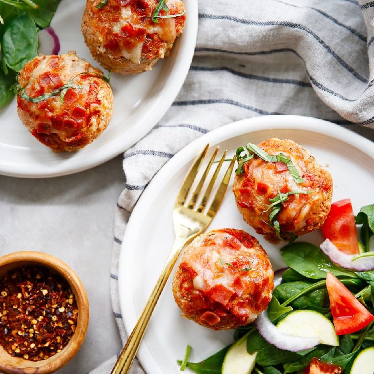 Pizza Meatloaf Cups