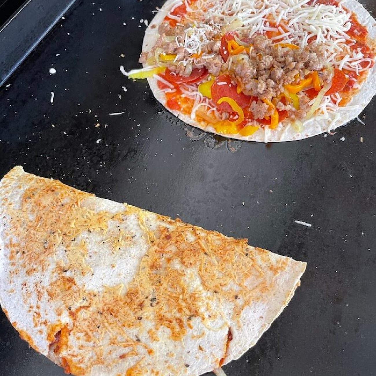 Pizza Quesadilla