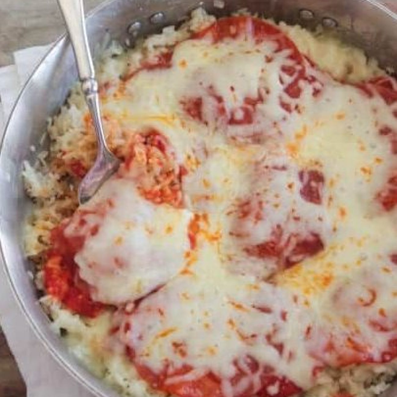 Pizza Rice Casserole