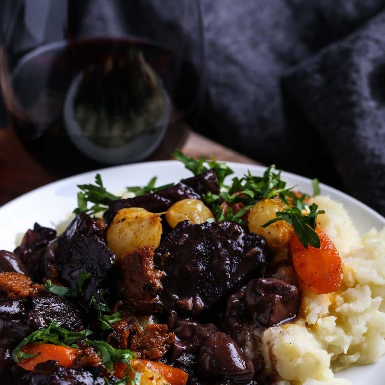 Plant-Based Tempeh Bourguignon: A Vegan Twist on the Classic French Stew