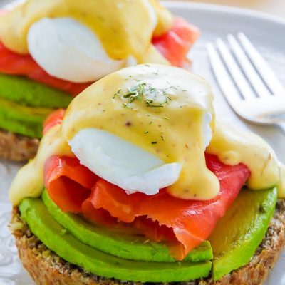 Poached Eggs And Smoked Salmon With