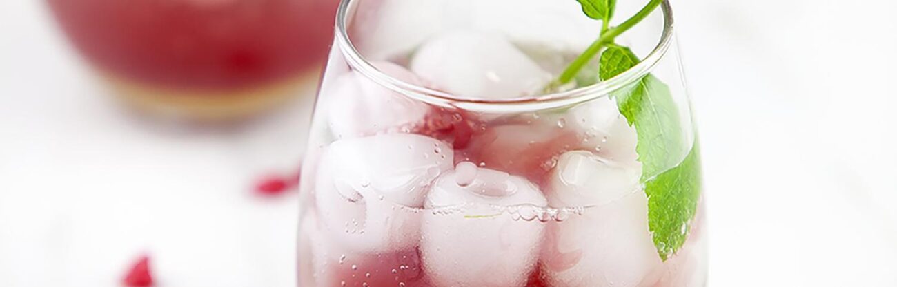 Pomegranate Ice Cubes