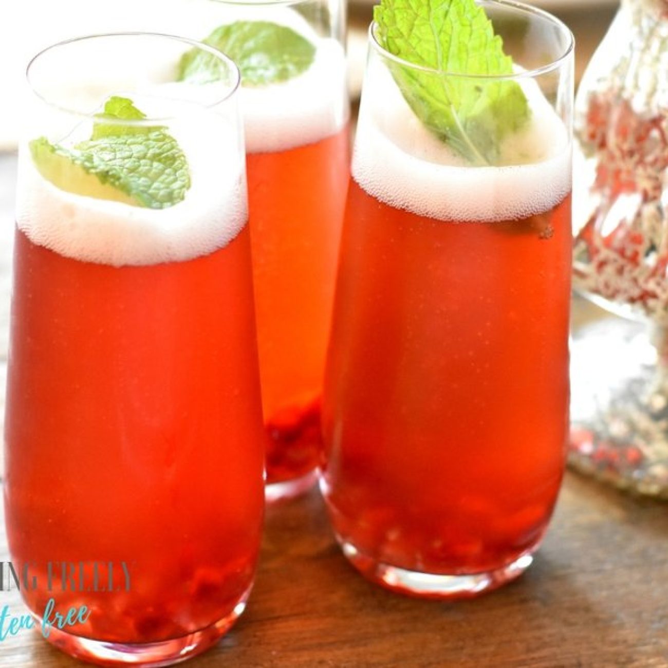 Pomegranate Mimosa Mocktail