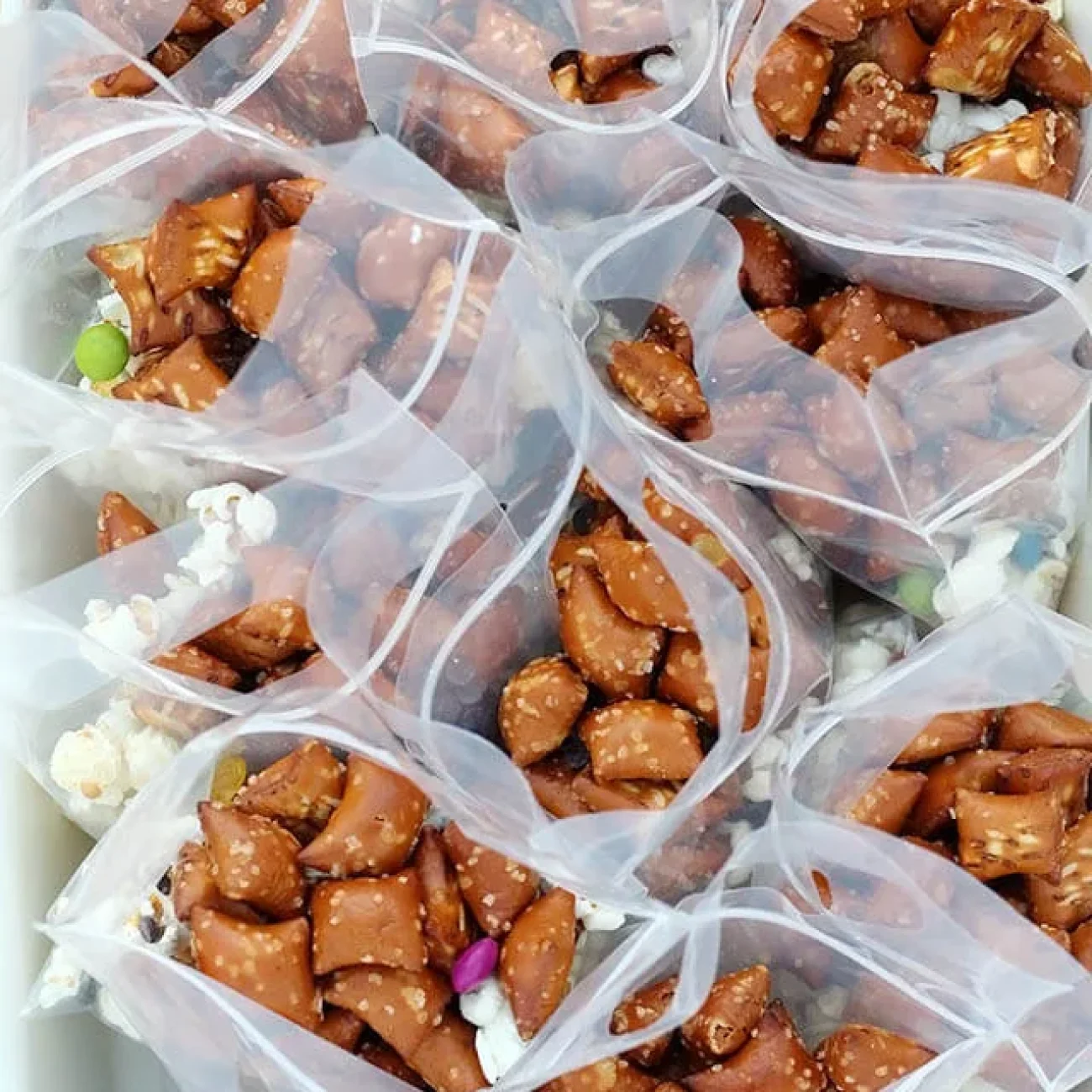 Popcorn & Pretzel Sweet Snack Mix