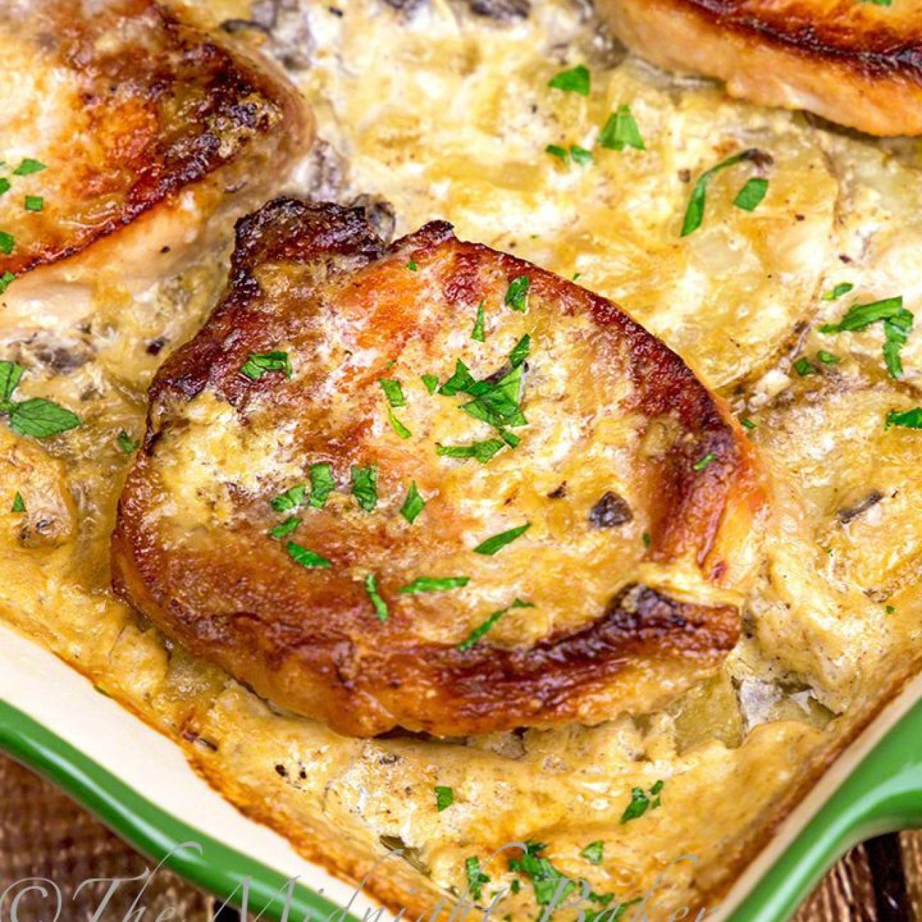 Pork Chop & Potato Casserole