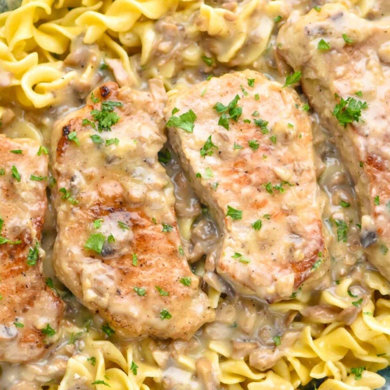 Pork Chops Smothered In Cream Of