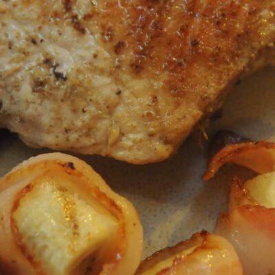 Pork Chops With Bananas And Bacon - Antigua