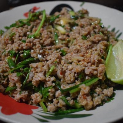 Pork Larb With Fresh Herbs