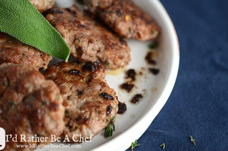 Pork, Maple And Sage Sausage Patties