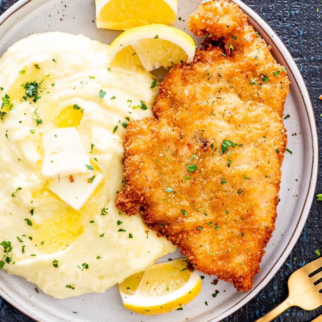 Pork, Veal, Or Chicken Schnitzel