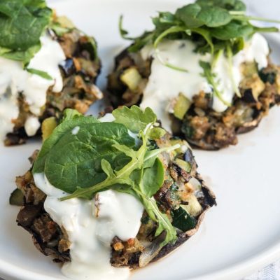 Portobello With Eggplant And Zucchini